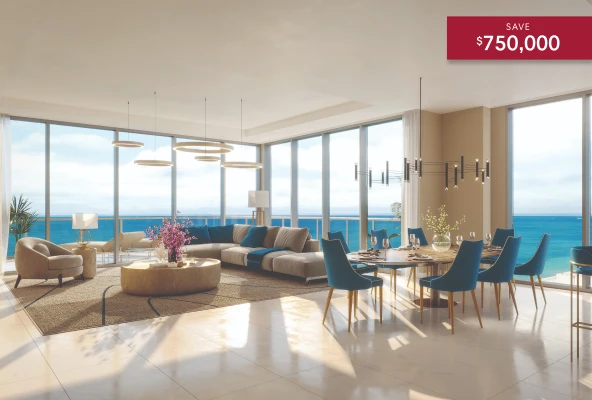 Selene Fort Lauderdale - SEAGLASS - 21st FLOOR