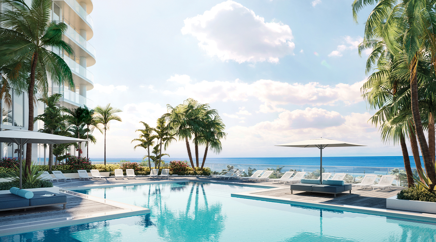 Elevated Oceanfront Resort-Style Pool