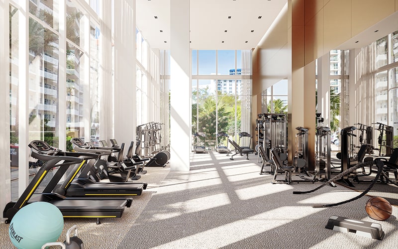 selene fitness center rendering