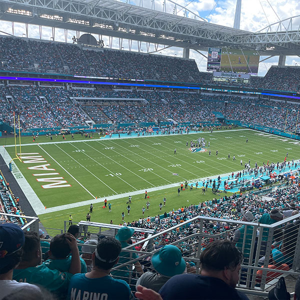 The Dolphins Football Stadium