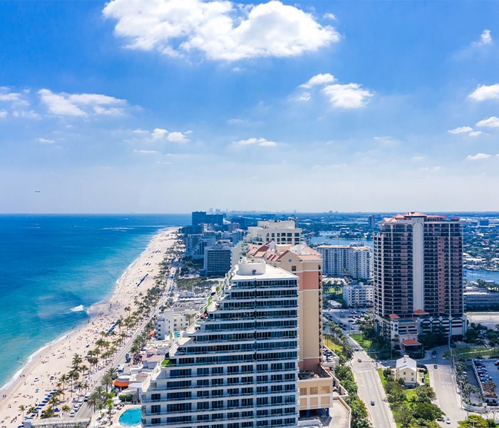 views from the fort lauderdale beach penthouse