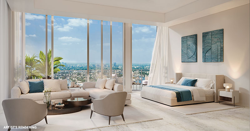 East Tower Penthouse Owners Suite at Selene - artist's rendering