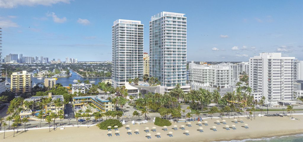 Selene Fort Lauderdale on the beach