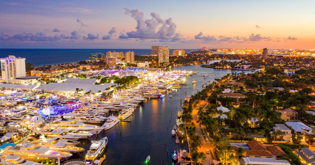 aerial of Fort Lauderdale FL