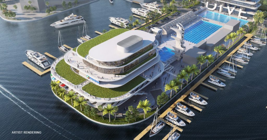 rendering of center in fort lauderdale