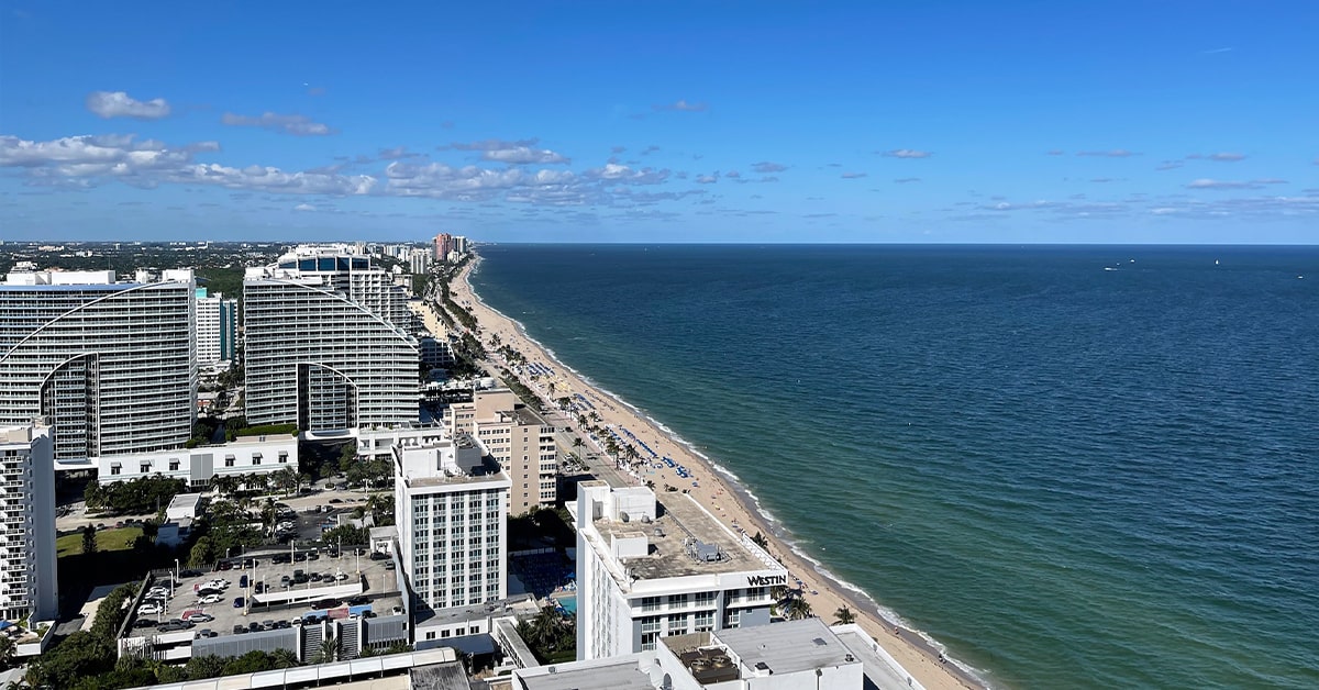 Fort Lauderdale Penthouse Views of the beach