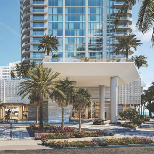 Selene Fort Lauderdale Arrival Rendering