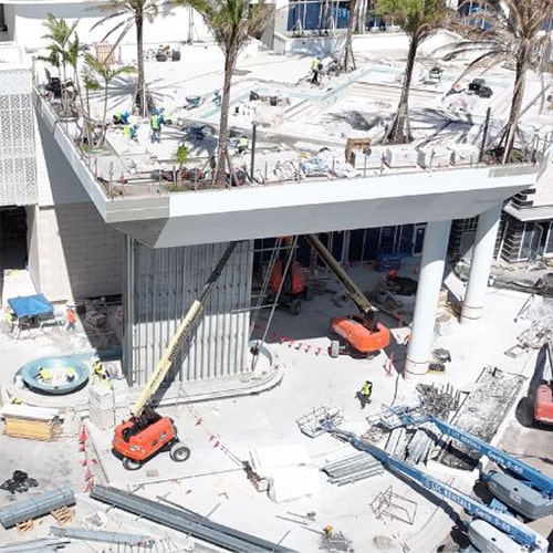 Selene Fort Lauderdale Construction Arrival