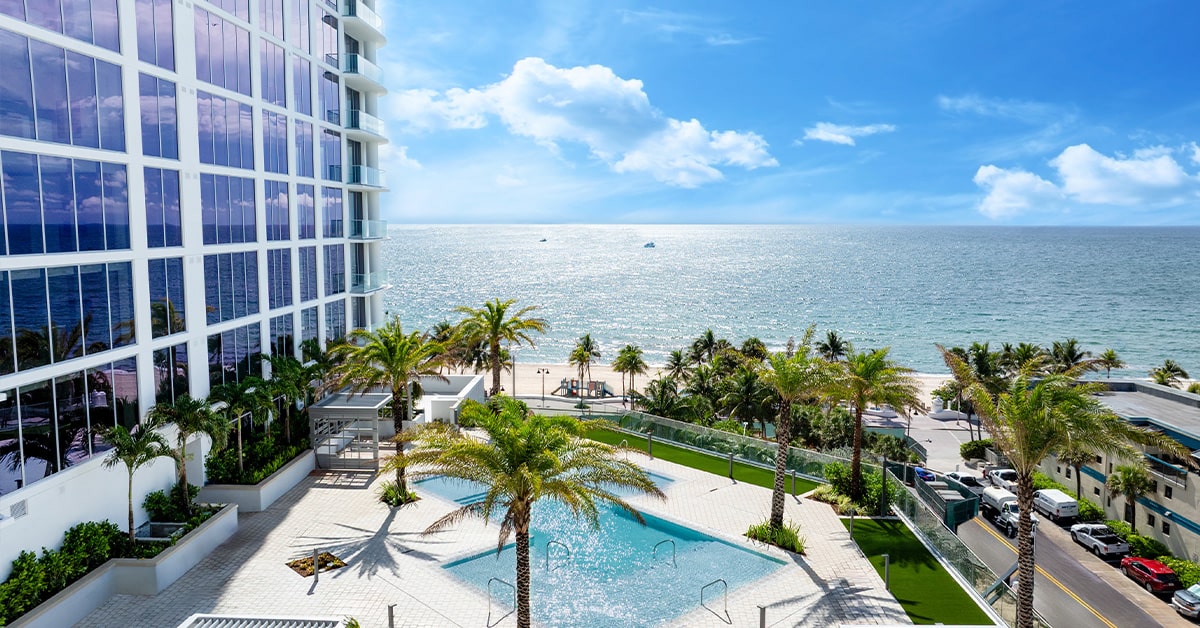 Selene Oceanfront Pool Deck