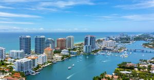 aerial of the Selene Fort Lauderdale Location