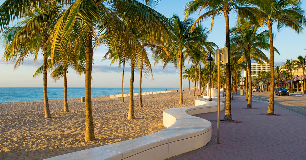 Fort Lauderdale Beach Boardwalk