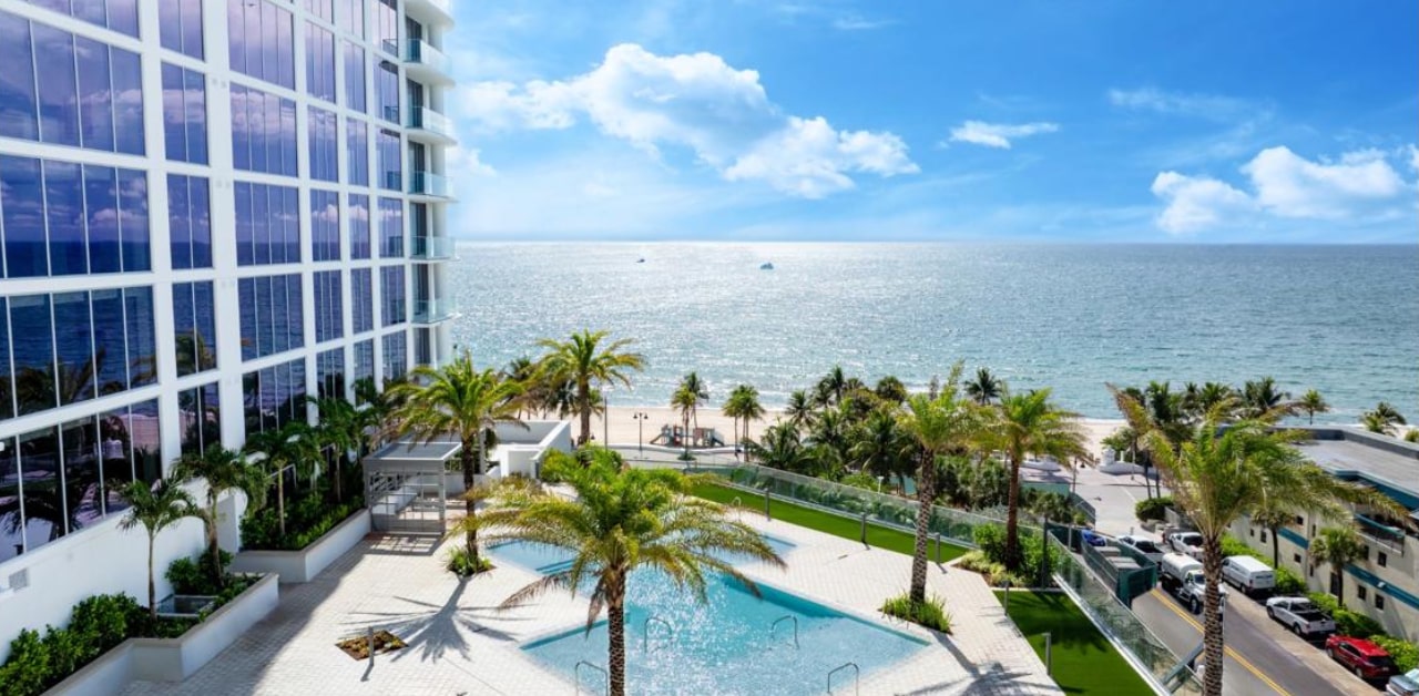 Closings Begin at Ft. Lauderdale Pool view